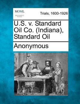 Paperback U. S. V. Standard Oil Co. , Standard Oil Book