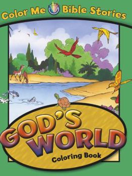 Paperback God's World Coloring Book