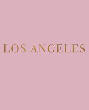 Los Angeles: A decorative book for coffee tables, bookshelves and interior design styling | Stack deco books together to create a custom look (Cities of the World in Blush)