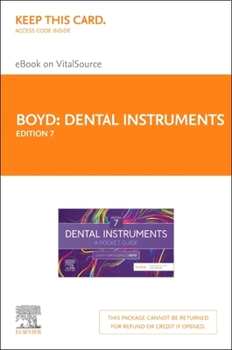 Printed Access Code Dental Instruments - Elsevier eBook on Vitalsource (Retail Access Card): A Pocket Guide Book