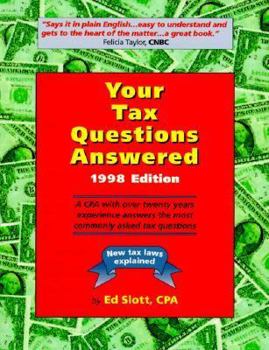 Paperback Your Tax Questions Answered Book
