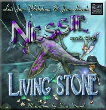 Paperback Nessie and the Living Stone [Large Print] Book
