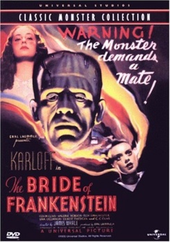DVD The Bride Of Frankenstein Book