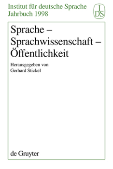 Hardcover Sprache - Sprachwissenschaft - Öffentlichkeit [German] Book