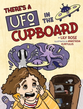 Hardcover There's a UFO in the Cupboard Book