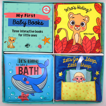 Board book My First Baby Books: Three Interactive Books for the Little Ones Volume 4 Book