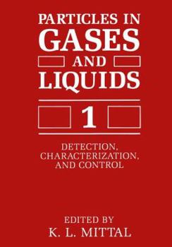 Paperback Particles in Gases and Liquids 1: Detection, Characterization, and Control Book