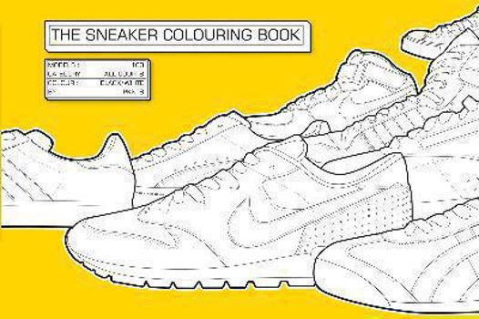 Paperback The Sneaker Coloring Book
