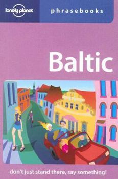 Baltic. Phrasebook - Book  of the Lonely Planet Phrasebooks