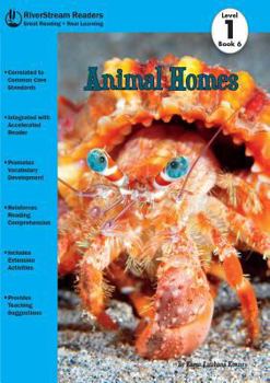 Paperback Animal Homes, Book 6 Book