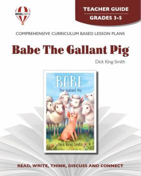 Paperback Babe, The Gallant Pig - Teacher Guide by Novel Units Book