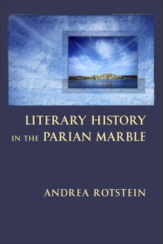 Paperback Literary History in the Parian Marble Book