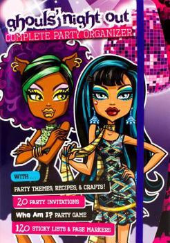 Paperback Monster High: Ghoul's Night Party Organizer Book