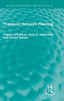 Hardcover Transport Network Planning Book