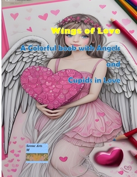 Wings of Love A Colorful Journey with Angels and Cupids in Love: 50 PAGES FOR COLORING