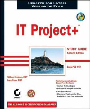 Paperback IT Project+: Study Guide, Exam PKO-002 [With CDROM] Book