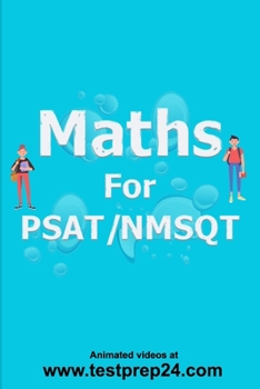 Paperback Maths for PSAT/ NMSQT Book