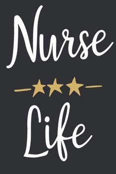 Paperback Nurse Life: Cute Planner For Nurses 12 Month Calendar Schedule Agenda Organizer Book