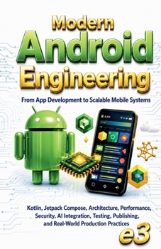 Paperback Modern Android Engineering: From App Development to Scalable Mobile Systems; Kotlin, Jetpack Compose, Architecture, Performance, Security, AI Integrat Book
