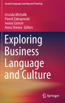 Hardcover Exploring Business Language and Culture Book