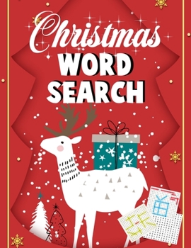 Paperback Christmas word search.: Easy Large Print word search Puzzle Book for Adults, Kids & Everyone for the 25 Days of Christmas. Book