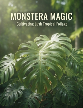 Paperback Monstera Magic: Cultivating Lush Tropical Foliage Book