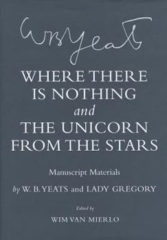 Hardcover "where There Is Nothing" and "the Unicorn from the Stars": Manuscript Materials Book