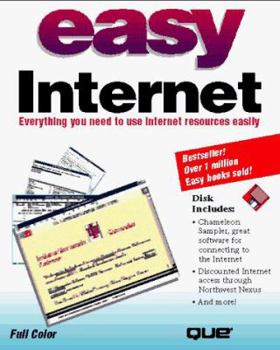Paperback Easy Internet: With Disk Book