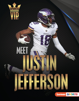 Library Binding Meet Justin Jefferson: Minnesota Vikings Superstar Book