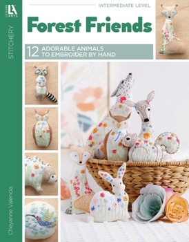 Paperback Forest Friends--12 Adorable Animals to Embroider by Hand Book