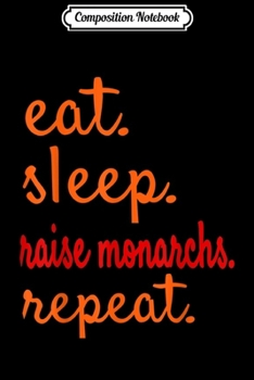 Composition Notebook: Funny Monarch Butterfly Lover Cute Love Butterflies Gif Journal/Notebook Blank Lined Ruled 6x9 100 Pages