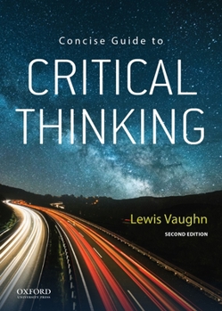 Paperback Concise Guide to Critical Thinking Book