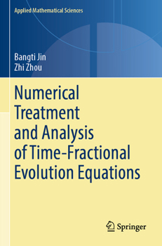 Paperback Numerical Treatment and Analysis of Time-Fractional Evolution Equations Book