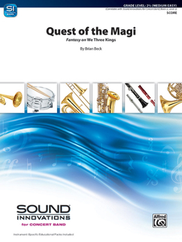 Paperback Quest of the Magi: Fantasy on We Three Kings, Conductor Score Book