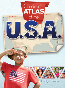 Hardcover Children's Atlas of the U.S.A. Book