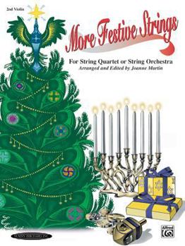 Paperback More Festive Strings for String Quartet or String Orchestra: 2nd Violin, Part Book