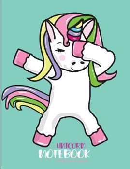 Paperback Unicorn Notebook Dabbing Mint Edition Book