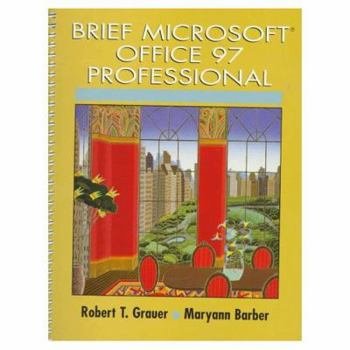 Paperback Brief Microsoft Office 97 Professional Book