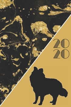 2020: 2020 Sunday Start Monthly Calendar and Organizer | Shetland Sheepdog Gift for Women