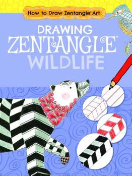 Library Binding Drawing Zentangle(r) Wildlife Book