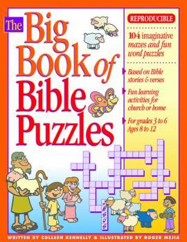 Paperback The Big Book of Bible Puzzles Book