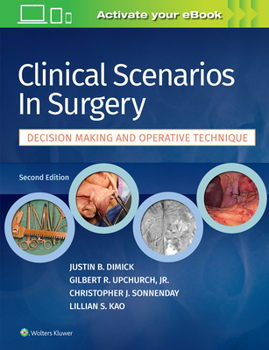 Hardcover Clinical Scenarios in Surgery Book