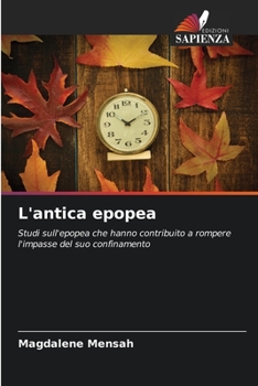 Paperback L'antica epopea [Italian] Book