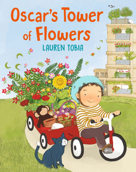 Hardcover Oscar's Tower of Flowers Book