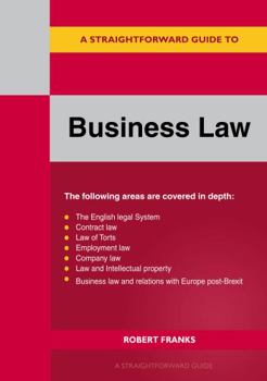 Paperback A Straightforward Guide to Business Law 2023: Revised Edition 2023 Book