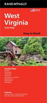 Loose Leaf Rand McNally Easy to Read: West Virginia State Map Book