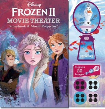Hardcover Disney Frozen 2 Movie Theater Storybook & Movie Projector Book