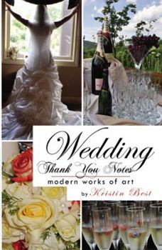 Paperback Wedding Thank You Notes: Modern Works of Art Book