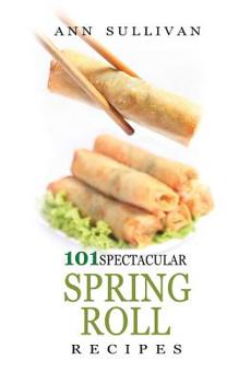 Paperback Spring Rolls Recipes Book