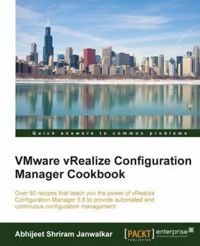 Paperback VMware vRealize Configuration Manager Cookbook Book